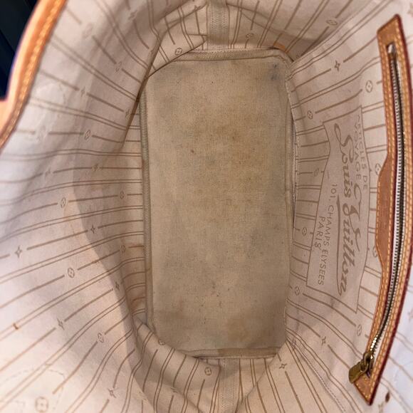 LOUIS VUITTON Damier Azur Neverfull MM - Picture 9 of 16